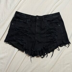 American eagle high rise festival Jean shorts